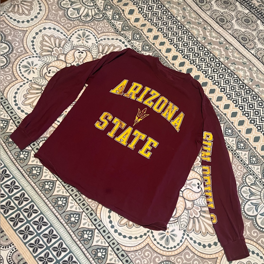 ASU Sun Devils Large unisex shirt T-shirt Arizona state university college 🔱